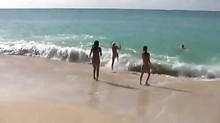Nude Beach - Fisting Friends