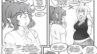 No Lunch Break - Episode 4 - Weight Gain Comic