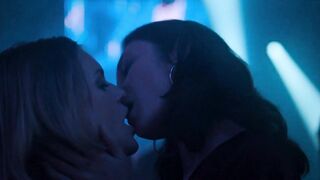 Olga Kurylenko in hot lesbian action from movie Sentinelle