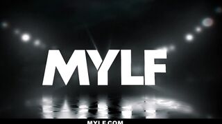 MYLF - Milf Lesbian Seduces Straight Girl With Strapon