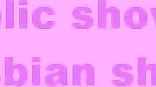 Public shower lesbian show