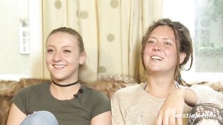 Real Amateur Lesbian Couple Making Love
