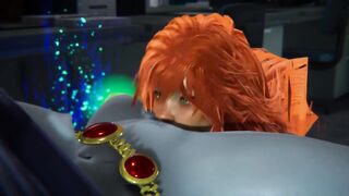 Lesbian Teen Titans - Starfire x Raven - 3D Porn