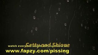 peeing teens