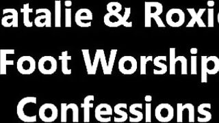 Foot worship girlfriends