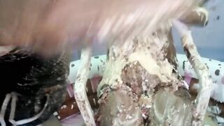 Messy Footsie and Friends Part 1