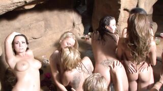 Nasty things happen when you have a lesbian orgy in the grotto