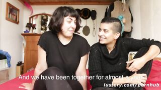 Amateur Lesbians Talk Sex then Demonstrate!