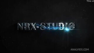 Hot MILF Ruslana Chili and Luscious Baby Bamby Fuck Hard With 4 Cocks! Double Anal, Double Vaginal, Double Penetration NRX093