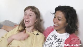 Amazing Homemade Lesbian Threesome!