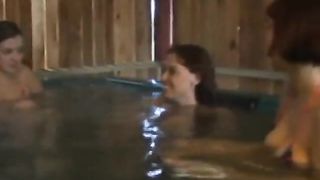 Lesbian Hottub