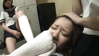 Japanese lesbian shoe domination