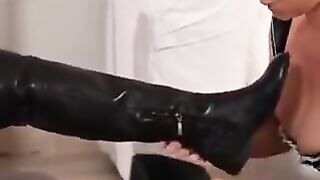 Lesbian feet slave