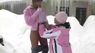 Euro Lesbian Winter Fun