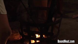 Slaves Whipped And Branded With Branding Iron