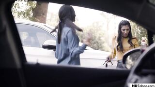 Bullying turns into a lesbian bitch's nightmare
