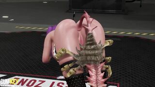 Two Curvy bitches Mate With Monster Bugs - 3D Porn Hentai - Fallen Doll