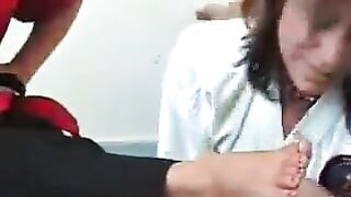 Lesbian Karate Feet