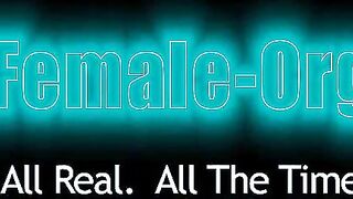 Three Best Girlfriends Masturbate To Real Orgasms Together