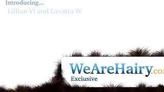 Lillian Vi and Lavatta W have hot hairy lesbian sex