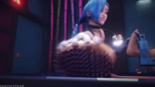 3D lesbian tickling