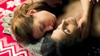 Lola Zackow and Madeleine Martin Lesbian Love - Dystopia
