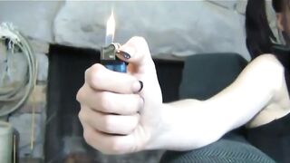 lesbians smoking