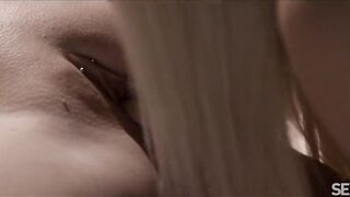 Nylon Stocking Lesbos Gentle Licking Followed By Orgasms