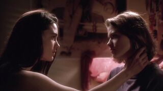 Kristy Swanson and Jennifer Connelly - ''Higher Learning''