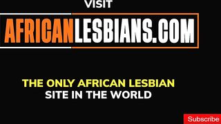 AFRICAN LESBIANS - Pregnant African Lesbian Fingers Best Friend Wet Pussy
