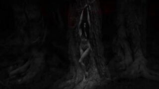 Kinky girl likes to get tied up and tortured, because she likes to mix pain and pleasure