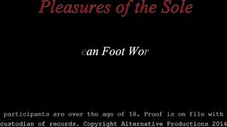 POTS Big Asian soles worship