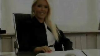 Erotic job interview
