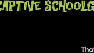 The captive schoolgirl