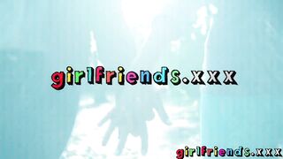 Girlfriends Horny chicks sexy photo shoot