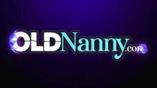 OLDNANNY Horny lesbian matures are playing with each other