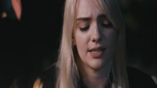 Slim blonde teen Kenzie Aurora licks and fingers stepsis pussy (Kenzie Reeves, Anny Aurora)