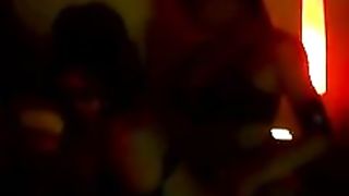 Lesbian dancers public kissing #2