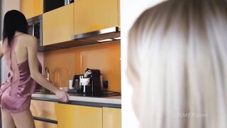 Roommates Bernie and Simone FUck for First Time