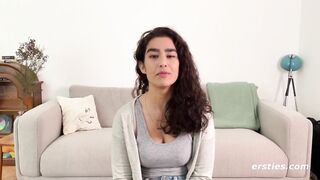 Luna Watches Porn While She Masturbates