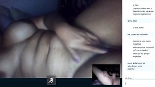 Skype girl with bg boobs