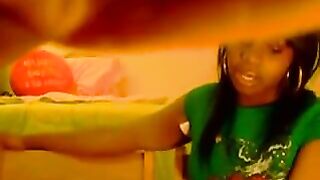 Black girls kissing