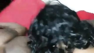 black BBW eating out her friend