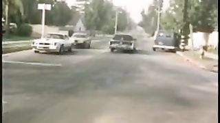 Female hitchhiker gets limo ride