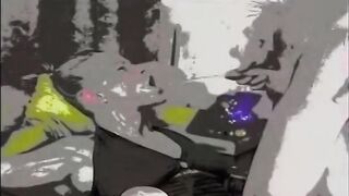 Two sexy sluts fucked rough in a threesome with pissing (Daria Glower, Vivian Schmitt)
