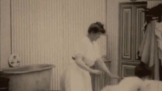 Vintage Steam Age Hairy Pussy