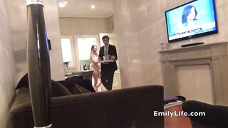 Naked milfs open for the room service