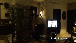 Naked milfs open for the room service