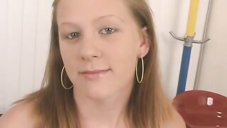 Lady using a strapon on her friend