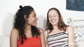 Ersties: Amateur Babes Rub & Lick Each Other's Pussy